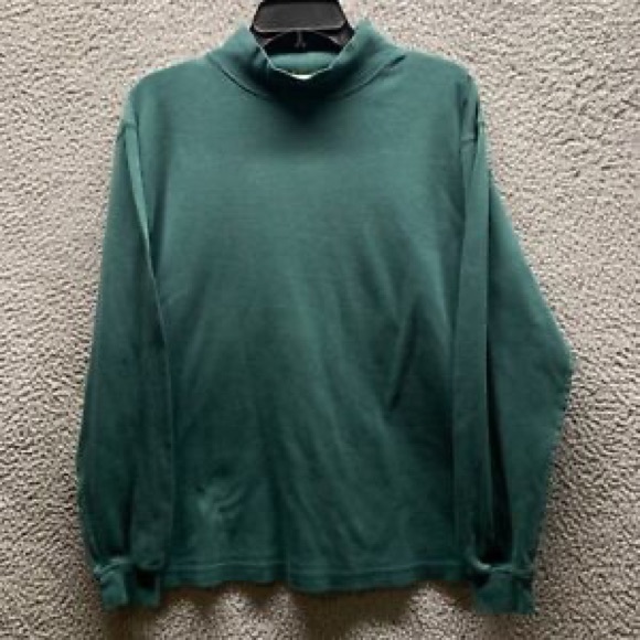 L.L. Bean Other - L.L Bean Dark Green Long Sleeve Turtleneck NWT Size XL